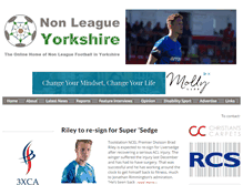 Tablet Screenshot of nonleagueyorkshire.com